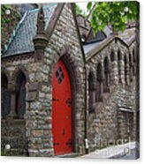 Church Door Acrylic Print