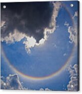 Circular Rainbow-large Acrylic Print