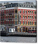 City At The Waterfront, Stavanger Acrylic Print