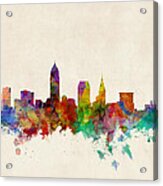 Cleveland Ohio Skyline Acrylic Print