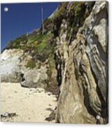 Cliff At The Cove Acrylic Print
