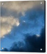 Clouds Converging Acrylic Print