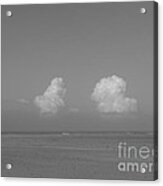 Clouds Over The Sea Acrylic Print