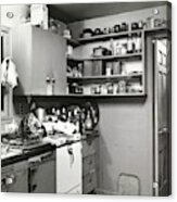 Cluttered Kitchen Acrylic Print