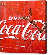 Coca-cola Sign Acrylic Print
