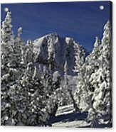 Cody Peak After A Snow Acrylic Print