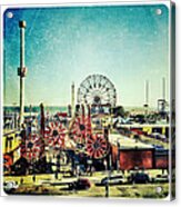 Coney Island Amusement Acrylic Print