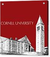 Cornell University - Dark Red Acrylic Print