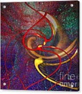 Cosmic Kiss Acrylic Print