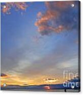 Costa Del Sol Sunset Acrylic Print