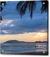 Costa Rica Sunset Acrylic Print