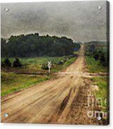 Country Crossing Acrylic Print