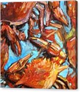 Crab Pile Acrylic Print