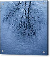 Cracked Ice Acrylic Print