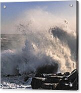 Crashing Surf Acrylic Print