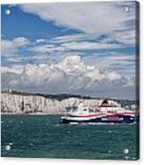 Crossing The English Channel Acrylic Print
