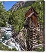 Crystall Mill In Summer Acrylic Print