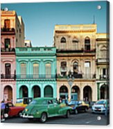 Cuba, Havana, Havana Vieja, Outside T Acrylic Print
