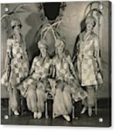 Dancers In Persian Costumes Acrylic Print