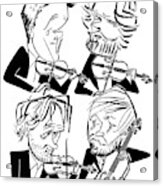 Danish String Quartet Acrylic Print