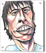 Dave Grohl Caricature Acrylic Print