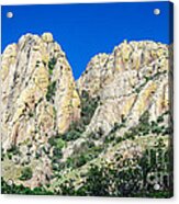 Davis Mountains Of S W Texas Acrylic Print