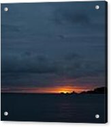 Dawn Over Swansea Bay Acrylic Print