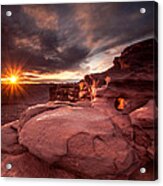 Dead Horse Point Sunset Acrylic Print