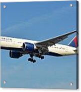 Delta Boeing 777-232lr N701dn Klax January 19 2015 Acrylic Print