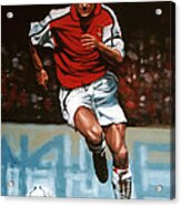 Dennis Bergkamp Acrylic Print