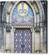 Door Of Saint Peter And Paul Cathedral Acrylic Print