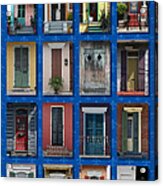 Doors Of New Orleans Acrylic Print