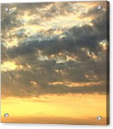 Dramatic Sunglow Acrylic Print