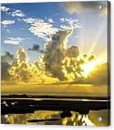 Dream Land Sunrise Sunset Image Art Acrylic Print