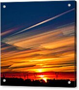 Drive By Sunset Acrylic Print