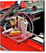 Drive-in Diner Acrylic Print