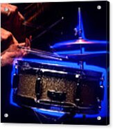 Drumming Hands Acrylic Print