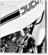 Ducati Desmo Motorcycle Acrylic Print