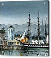 Dunbrody Famine Ship  In New Ross Acrylic Print