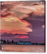 Dusk In Venice Acrylic Print