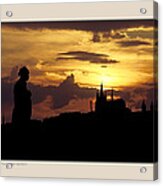 Dvorak And Skyline Acrylic Print