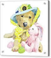 Easter Pups Vi Acrylic Print