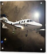 Eclipse Landing Acrylic Print