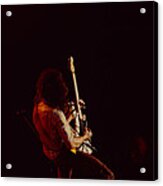 Eddie Van Halen - Van Halen At The Oakland Coliseum 12-2-1978  #1 Acrylic Print
