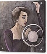 Edith Piaf Acrylic Print