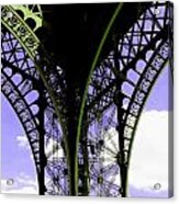 Eiffel Lace Acrylic Print