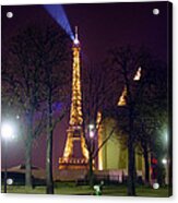 Eiffel Tower As A Lighthouse Acrylic Print