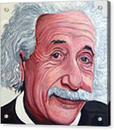 Einstein Acrylic Print