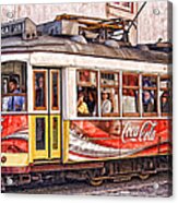 Electric Trolly Of Lisbon Acrylic Print