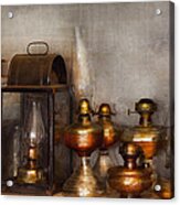 Electrician - A Collection Of Oil Lanterns Acrylic Print